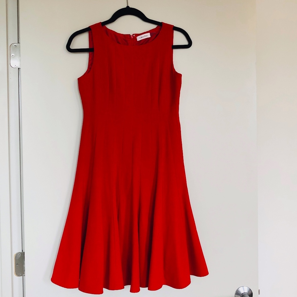 Calvin Klein Work Dress 4P SAMPLE NWOT